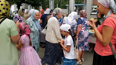В храме Рождества Христова прошла Преображенская ярмарка