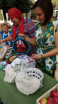 В храме Рождества Христова прошла Преображенская ярмарка