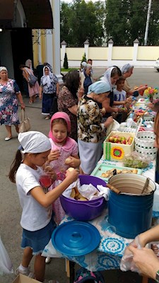 В храме Рождества Христова прошла Преображенская ярмарка