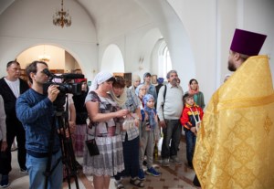 Для участников крестного хода в Вавилов Дол совершен молебен