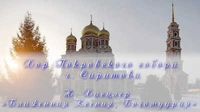 Н. Хасцлер «Блаженная Ксения, Богомудрая»