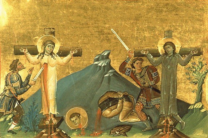 Мцц. Марфы, Марии и брата их прмч. Ликариона отрока