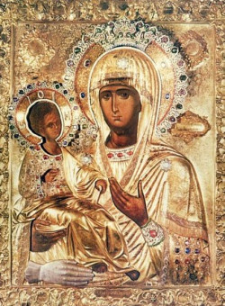 Иконы Божией Матери, именуемой "Троеручица"