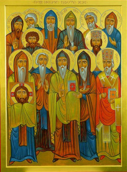 Прпп. Иоанна Зедазнийского и учеников его