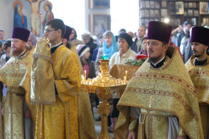 Чин Великого освящения храма в честь Благовещения Пресвятой Богородицы города Вольска