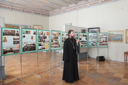 В день празднования Собора Саратовских святых в Вольске открылась выставка «Гонения на Русскую Православную Церковь в Саратовском крае»