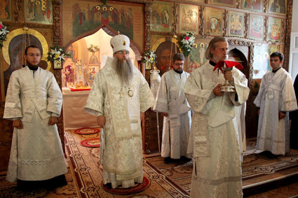 Престольный праздник в Спасо-Преображенском храме г. Балашова