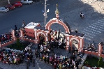 Пребывание мощей святой блаженной Матроны Московской в Свято-Троицком соборе Саратова