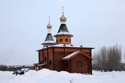 Престольный праздник в храме в честь Сретения Господня г. Саратова