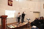 Передача православной литературы в СГУ