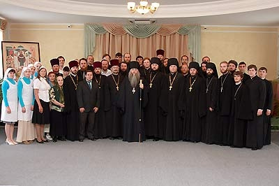 Состоялся торжественный выпускной акт Саратовской Православной Духовной семинарии