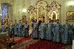 Всенощное бдение в Свято-Покровском храме Саратова
