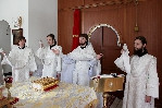 Выпускники семинарии в священном сане совершили богослужение