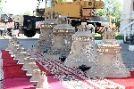 Освящение колоколов храма Покрова Божией Матери