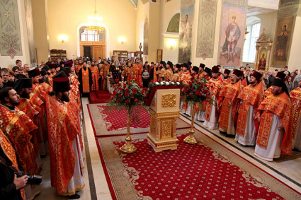 Тезоименитство Епископа Саратовского и Вольского Лонгина
