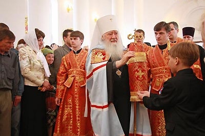 Великое освящение храма во имя Живоначальной Троицы города Вольска