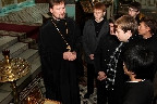Экскурсия воспитанников семинарии по храмам г. Саратова