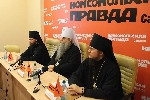 Совместная пресс-конференция пресс-конференция правящих архиереев епархий, входящих в состав Саратовской митрополии