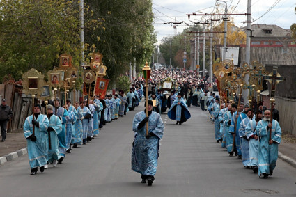 Крестный ход в Покровске