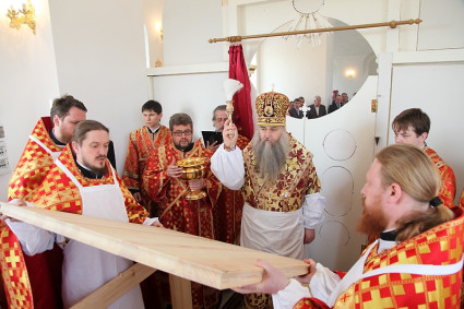 Чин Великого освящения Свято-Воскресенского храма с.Ивано-Языковка Аткарского района