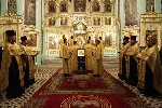 Всенощное бдение в Духосошественском кафедральном соборе г.Саратова