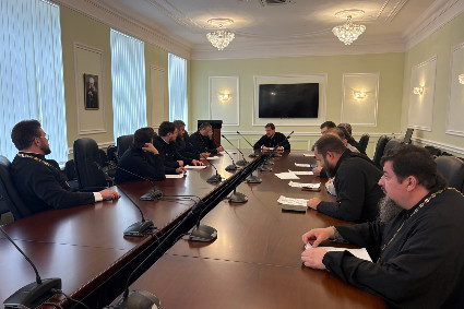 Состоялось рабочее совещание, посвященное организации предстоящего празднования Собора Саратовских святых