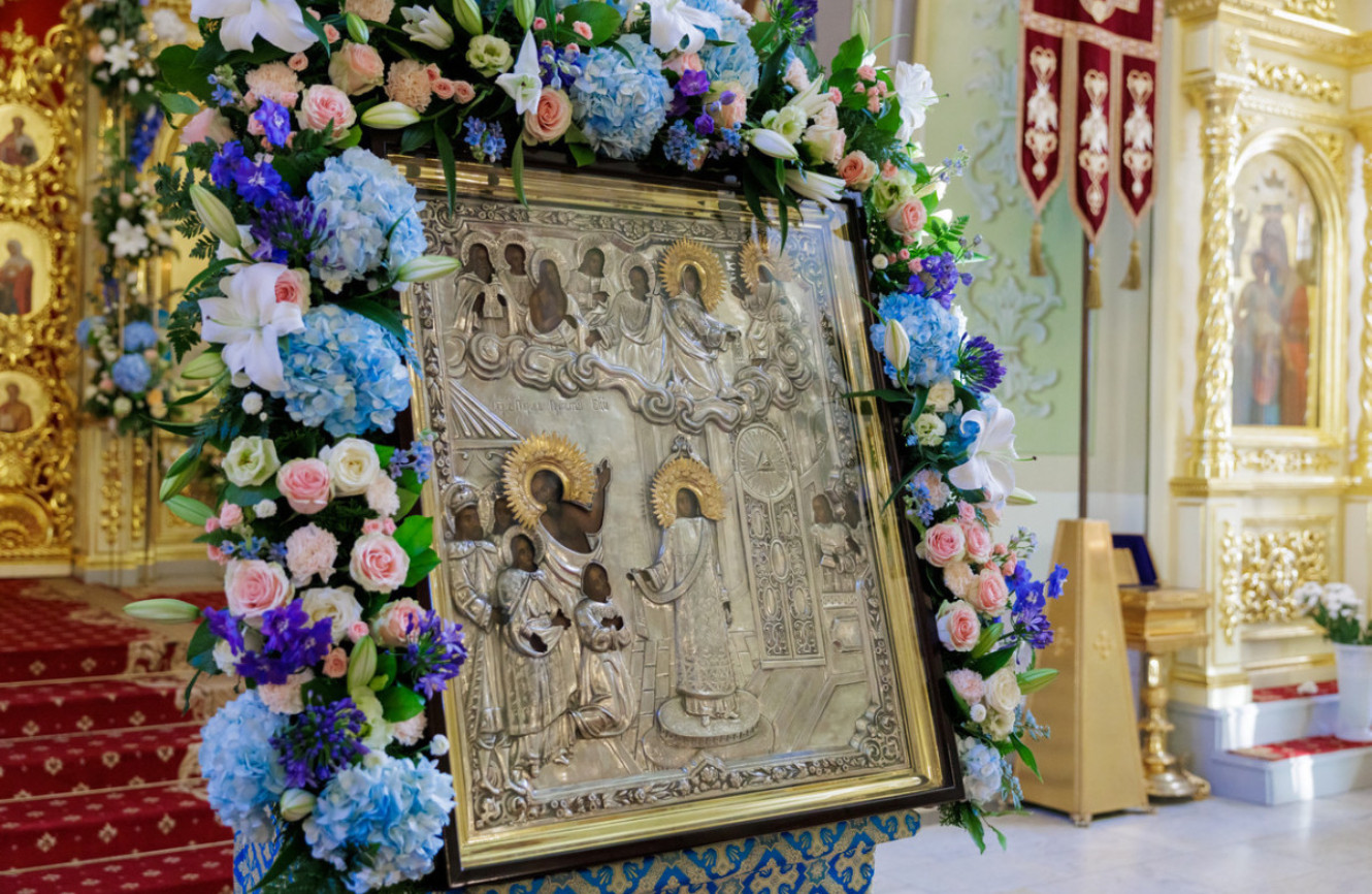 Митрополит Игнатий совершил всенощное бдение в Покровском соборе г. Саратова (часть 2)