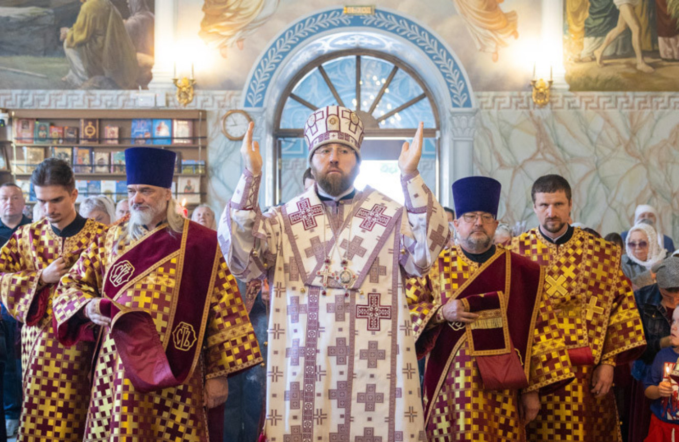 Митрополит Игнатий совершил Божественную литургию в новоосвященном храме Благовещения Пресвятой Богородицы г. Вольска